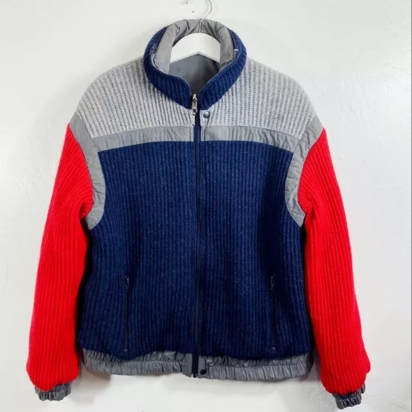 Colmar Mens Sweater Color Block Reversible Jacket - Picture 10 of 10